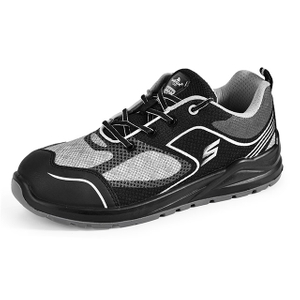 Obuwie sportowe ze stalowymi noskami L-7501 szare (Speed)