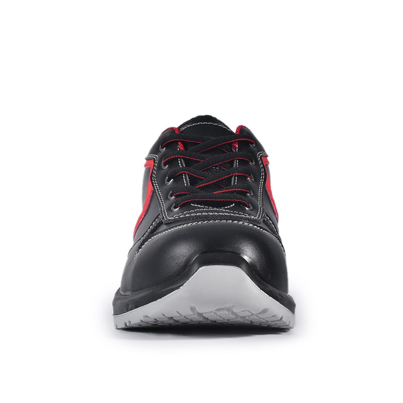 Czarne damskie lekkie buty sportowe Obuwie robocze BHP dla kobiet 