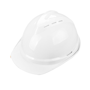 Biały kask roboczy HDPE W-002 Biały