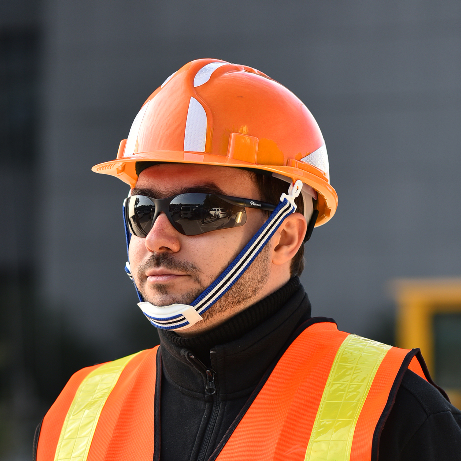 Kask przemysłowy W-036 Pomarańczowy