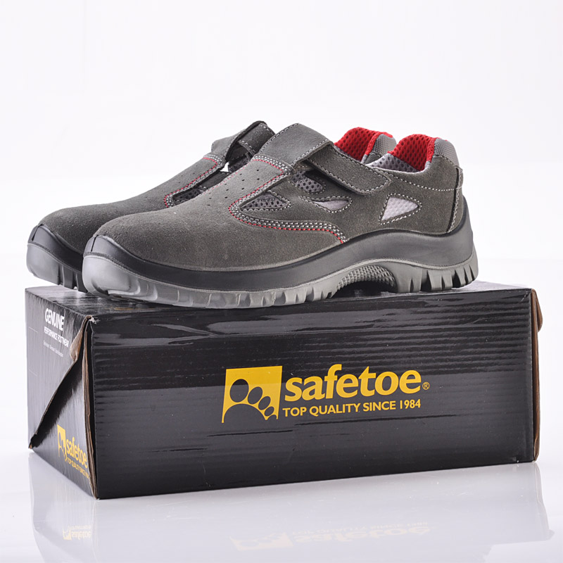 Oddychające letnie buty robocze L-7216 Zamsz