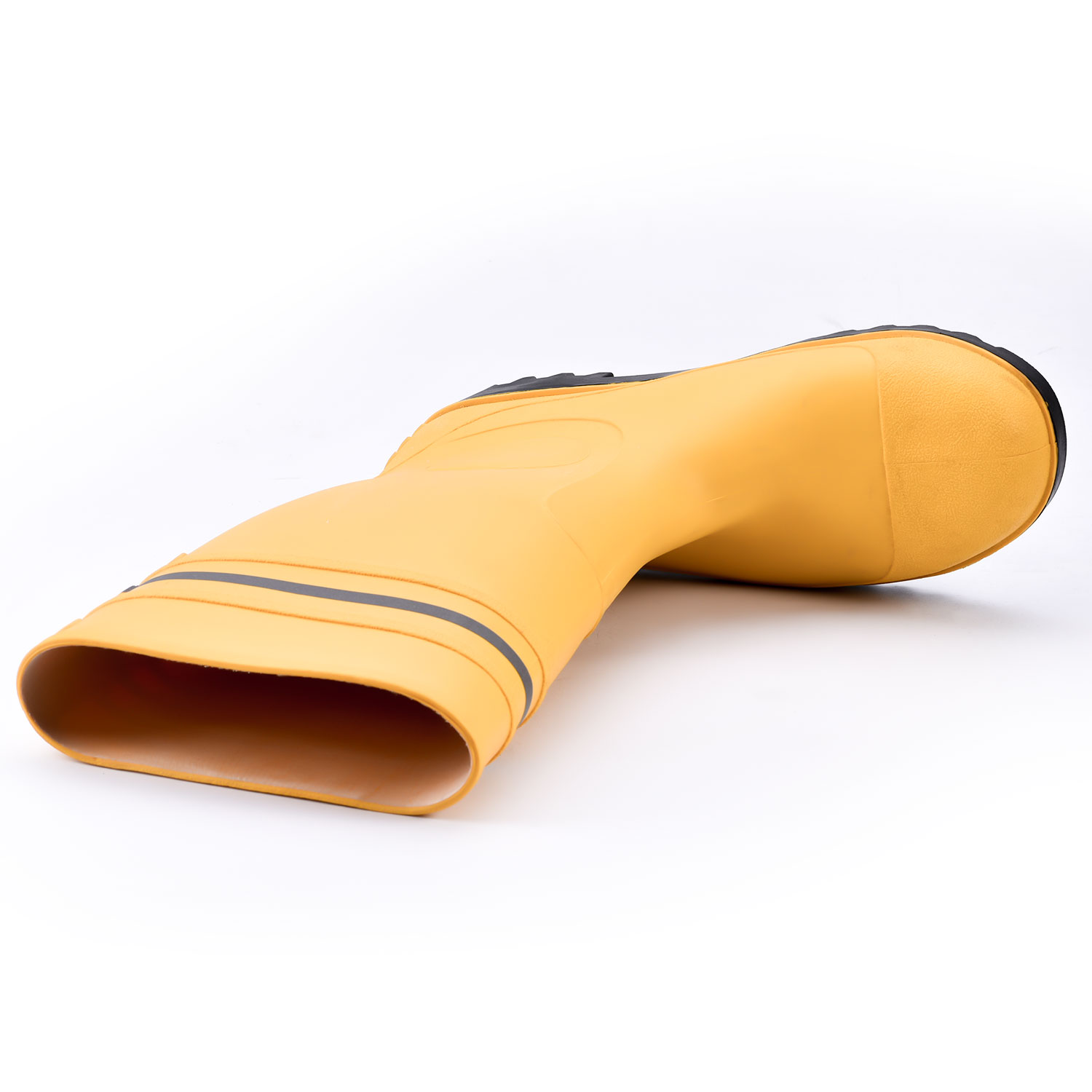 Ciężkie kalosze ze stalowymi noskami W-6037 żółte