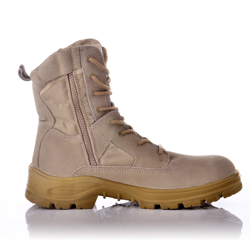 Bojowe Buty Robocze BHP H-9438 Beżowe