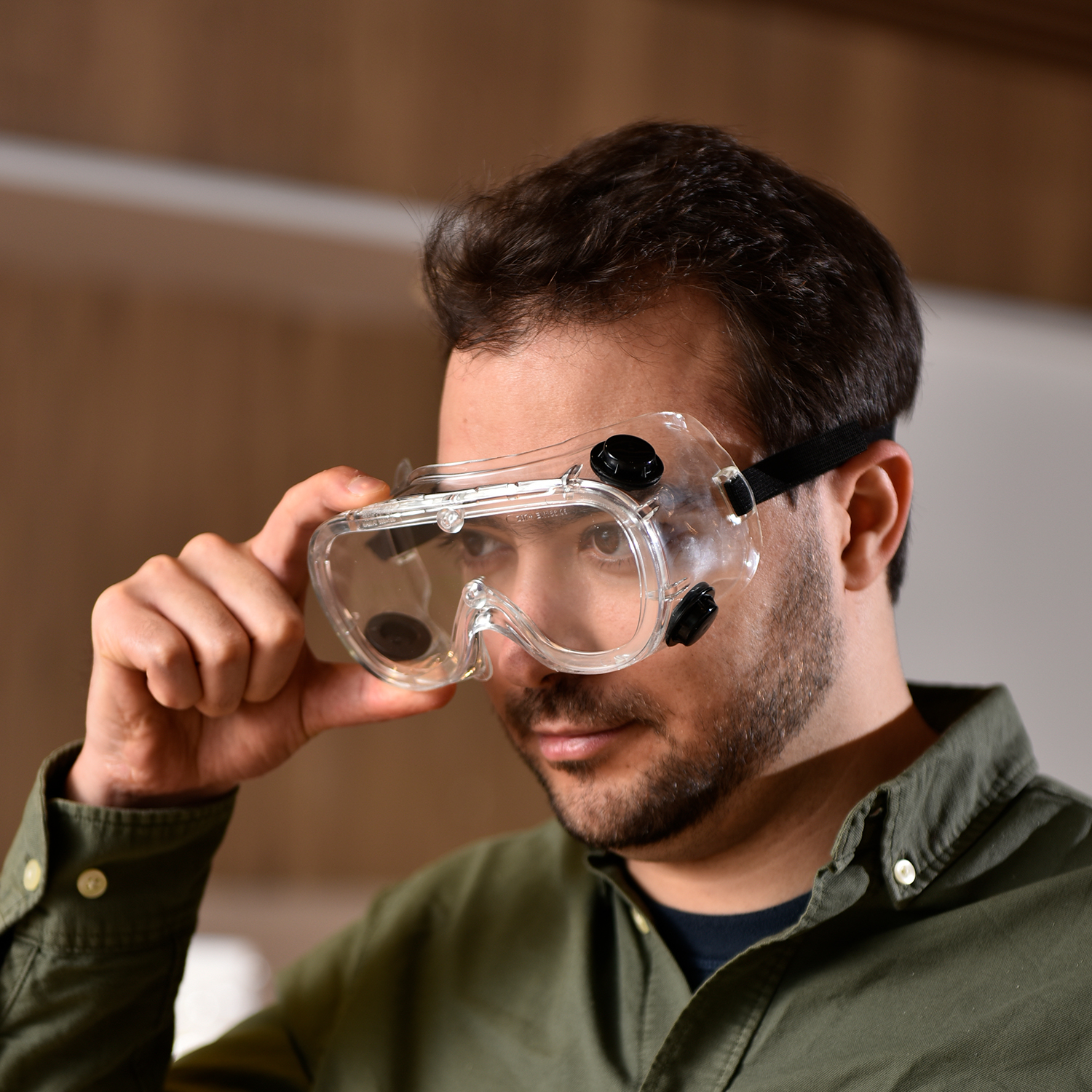 Gotowy Magazyn Wyczyść Okulary bezpieczeństwa SG032