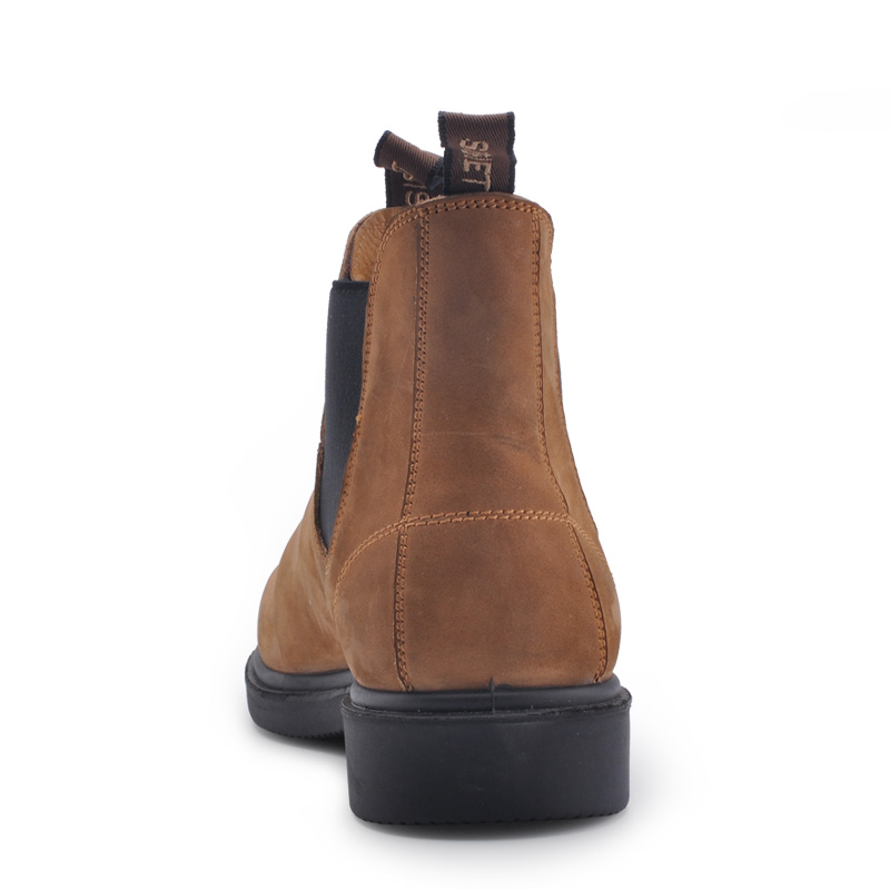 Brązowe wsuwane buty ochronne M-8316