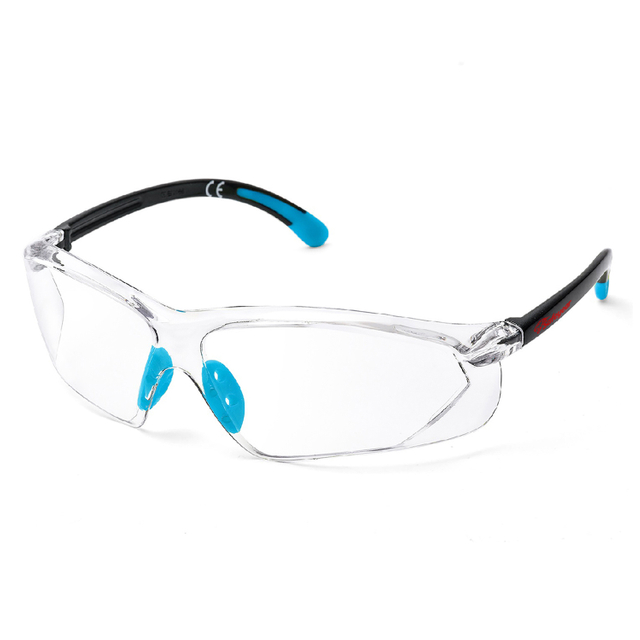 Okulary ochronne CE EN166 UV400 Okulary ochronne do pracy SG003 Niebieskie