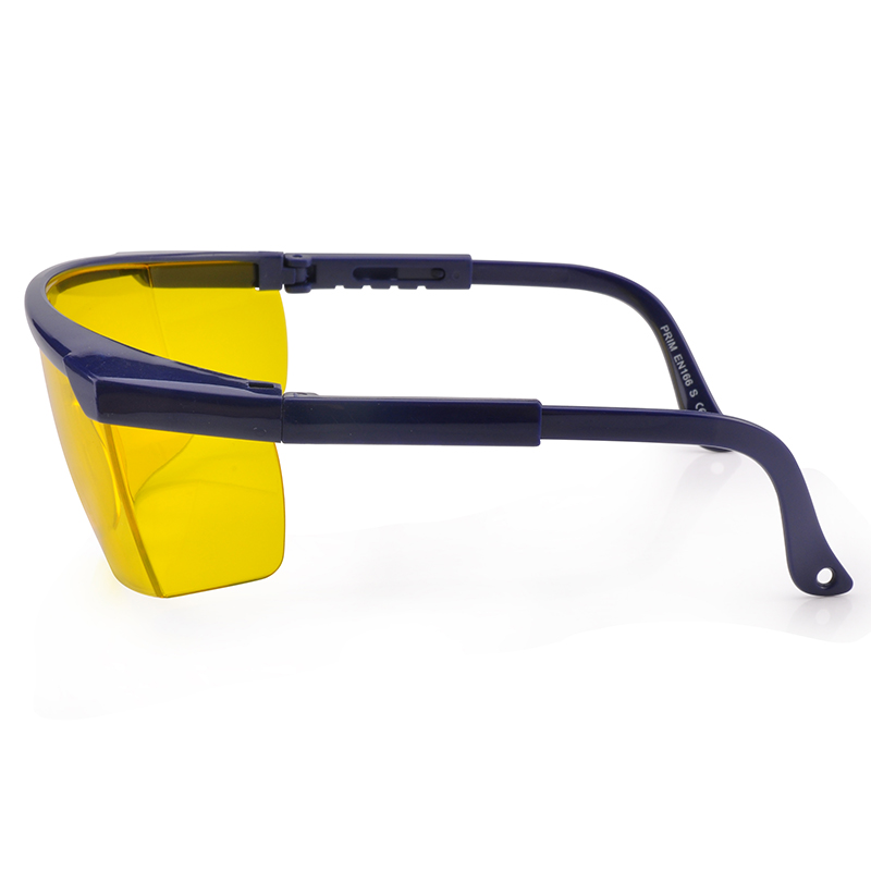 Okulary ochronne z ochroną przed laserem KS102 żółte