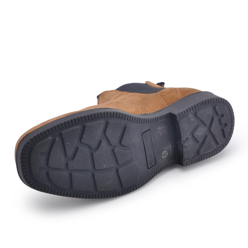Brązowe wsuwane buty ochronne M-8316