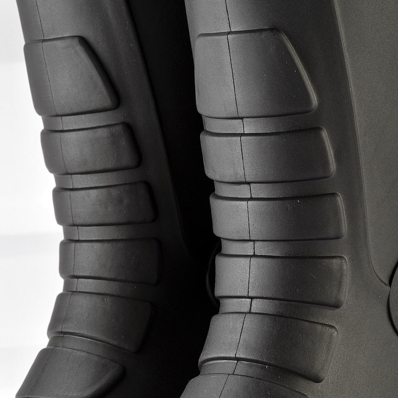 Wodoodporne gumowe buty gumowe W-6038 Czarne