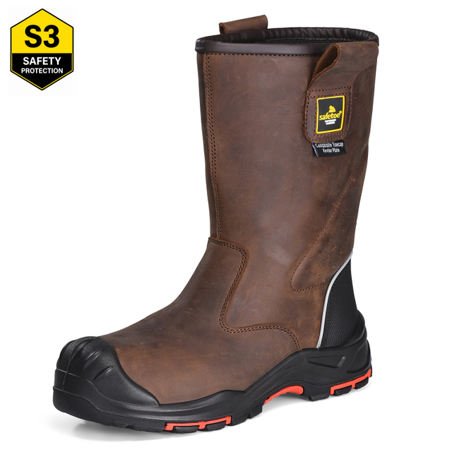 Buty ochronne S3 Rigger dla przemysłu naftowego i gazowego | H-9437