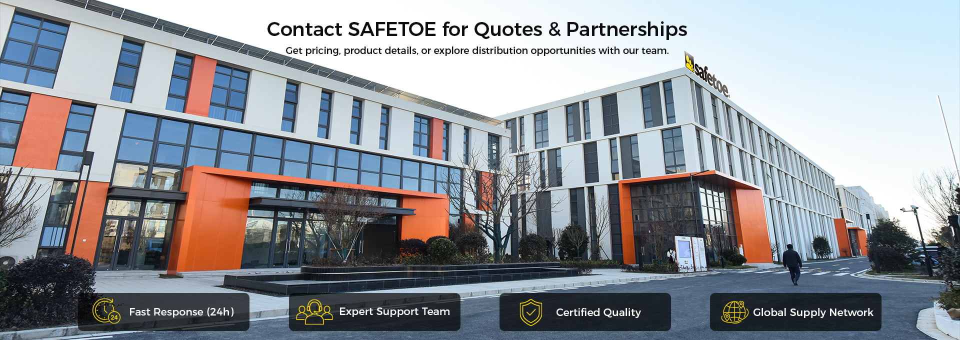 Safetoe global team providing safety footwear and PPE solutions